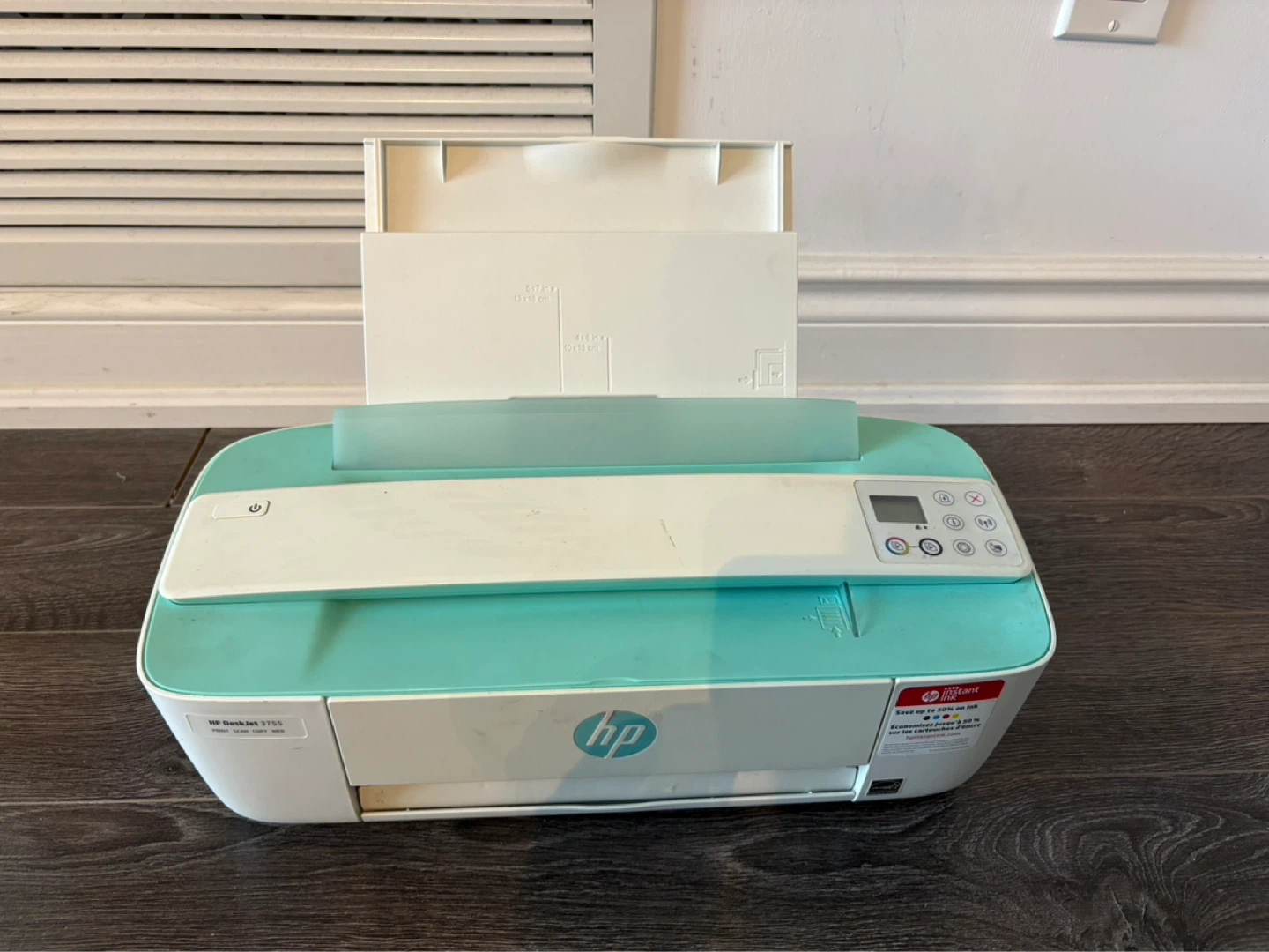 HP Deskjet 3755 all in one printer - photo 3