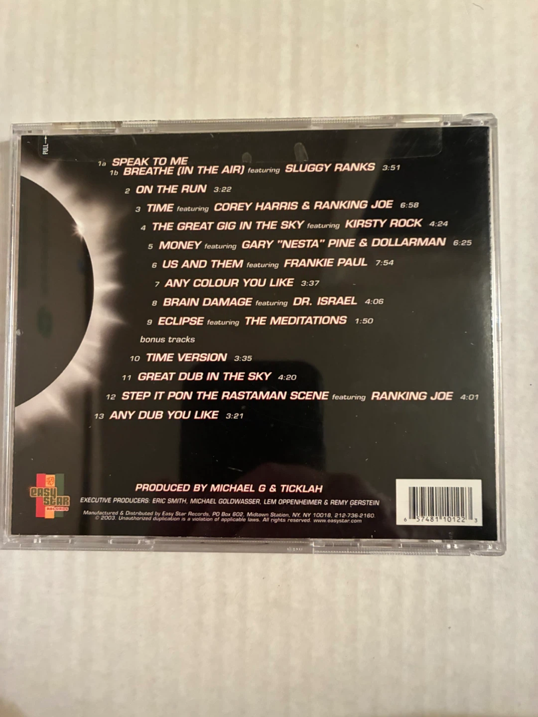 Easy Star All-Stars Dub Side of the Moon CD - photo 2