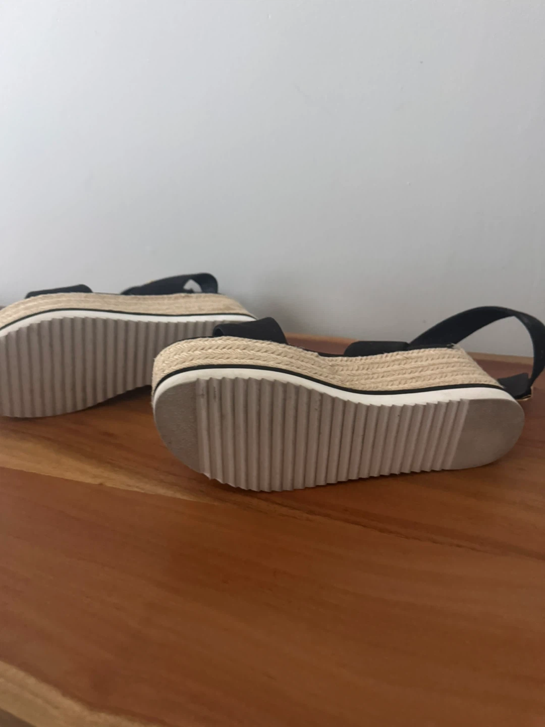Black Platform Sandals - The Wishbone Collection - photo 4
