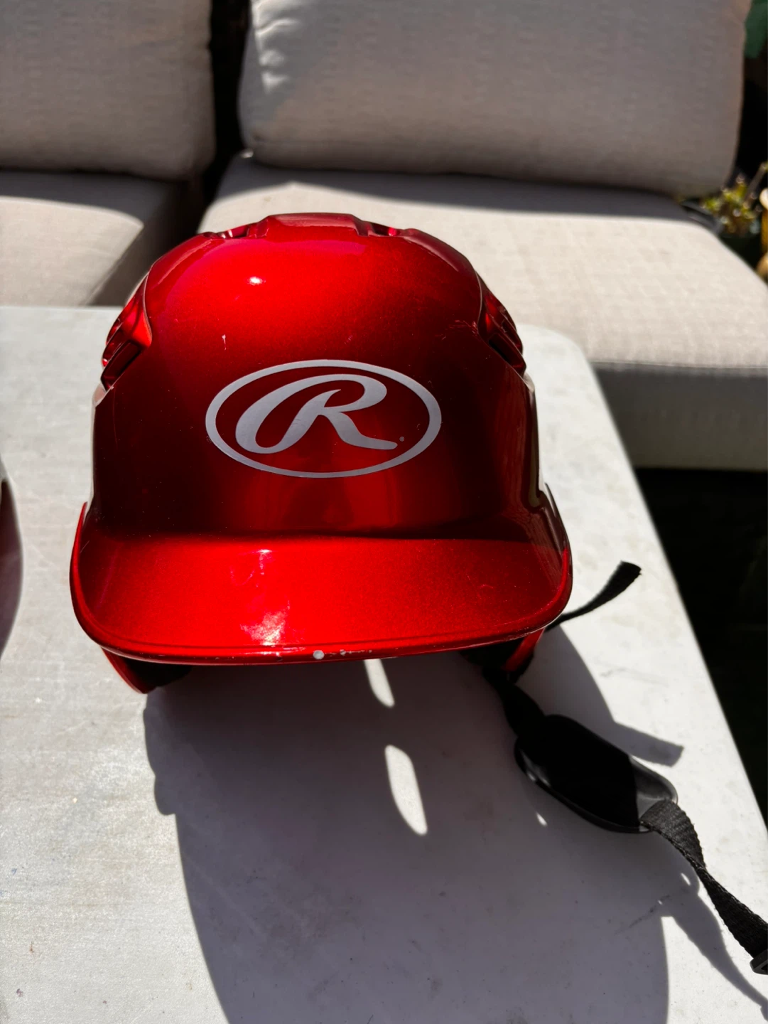 Rawlings Red Baseball Batting Helmet