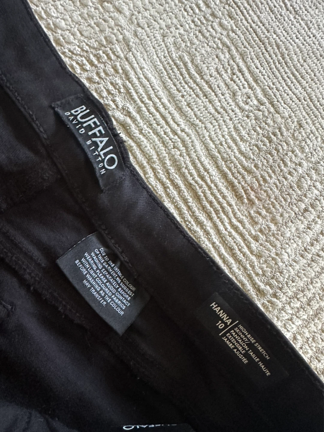 Buffalo David Bitton Hanna High Rise Stretch Jeans Size 10 - photo 2