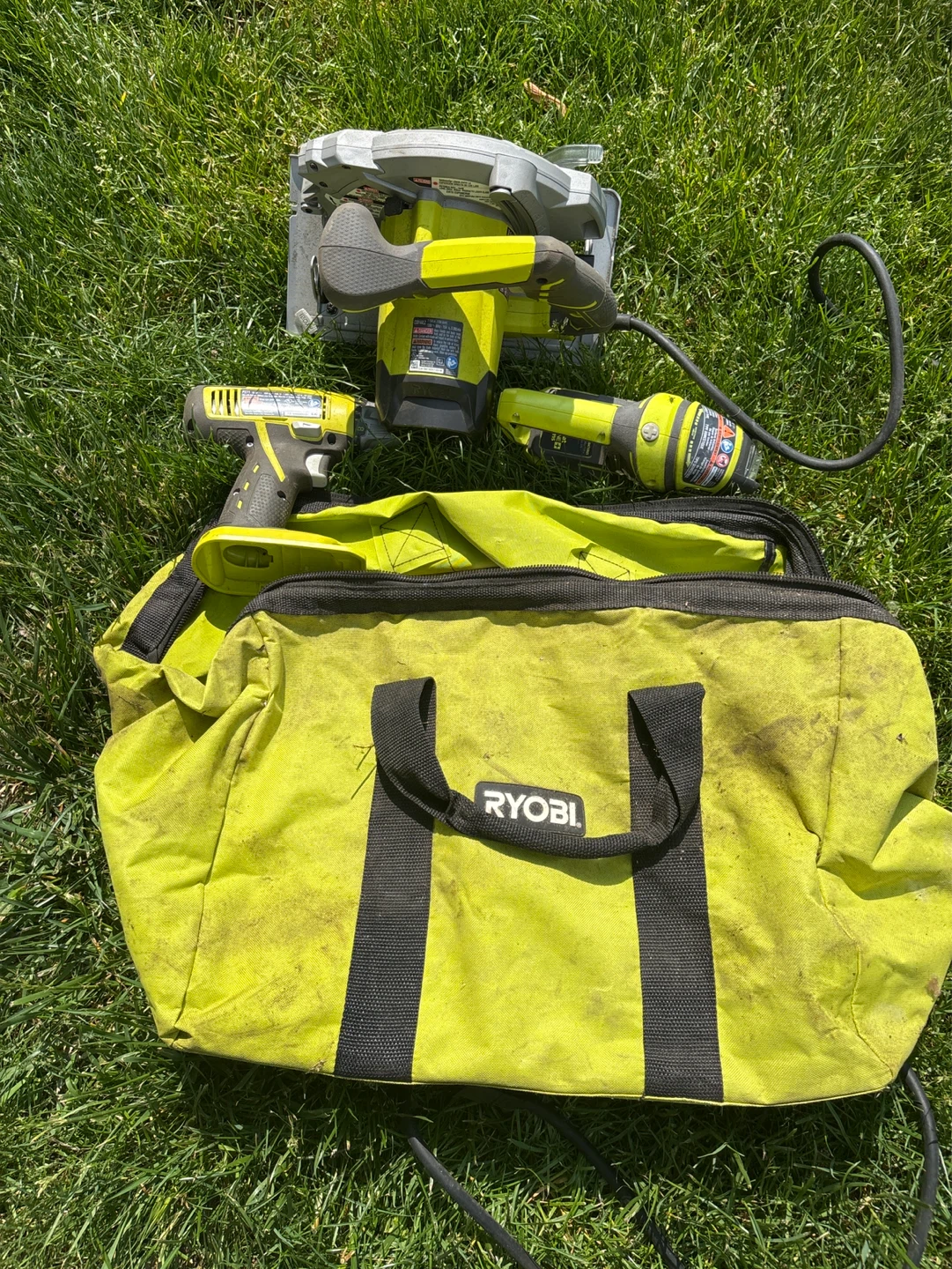 Ryobi Power Tool Set with Bag
