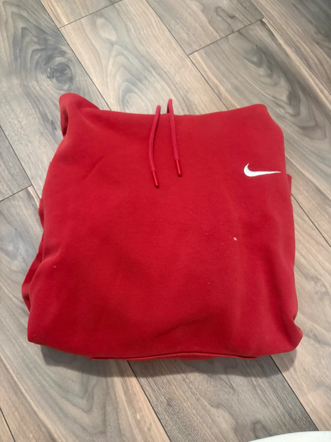 Nike Red Hoodie Size L