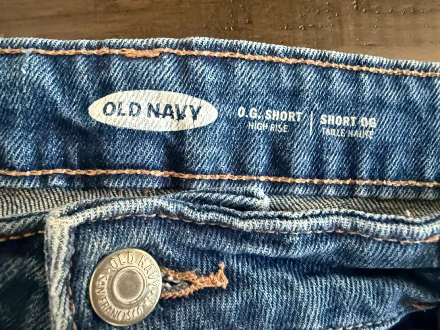 Old Navy High Rise O.G. Denim Shorts:16 - photo 4