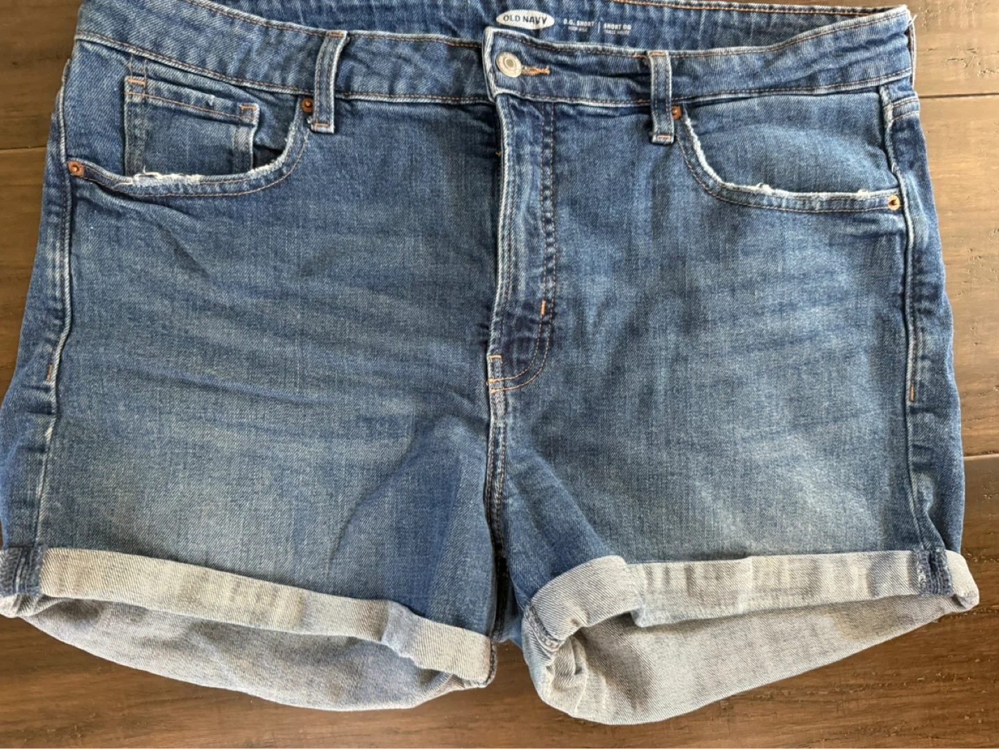 Old Navy High Rise O.G. Denim Shorts:16 - photo 2