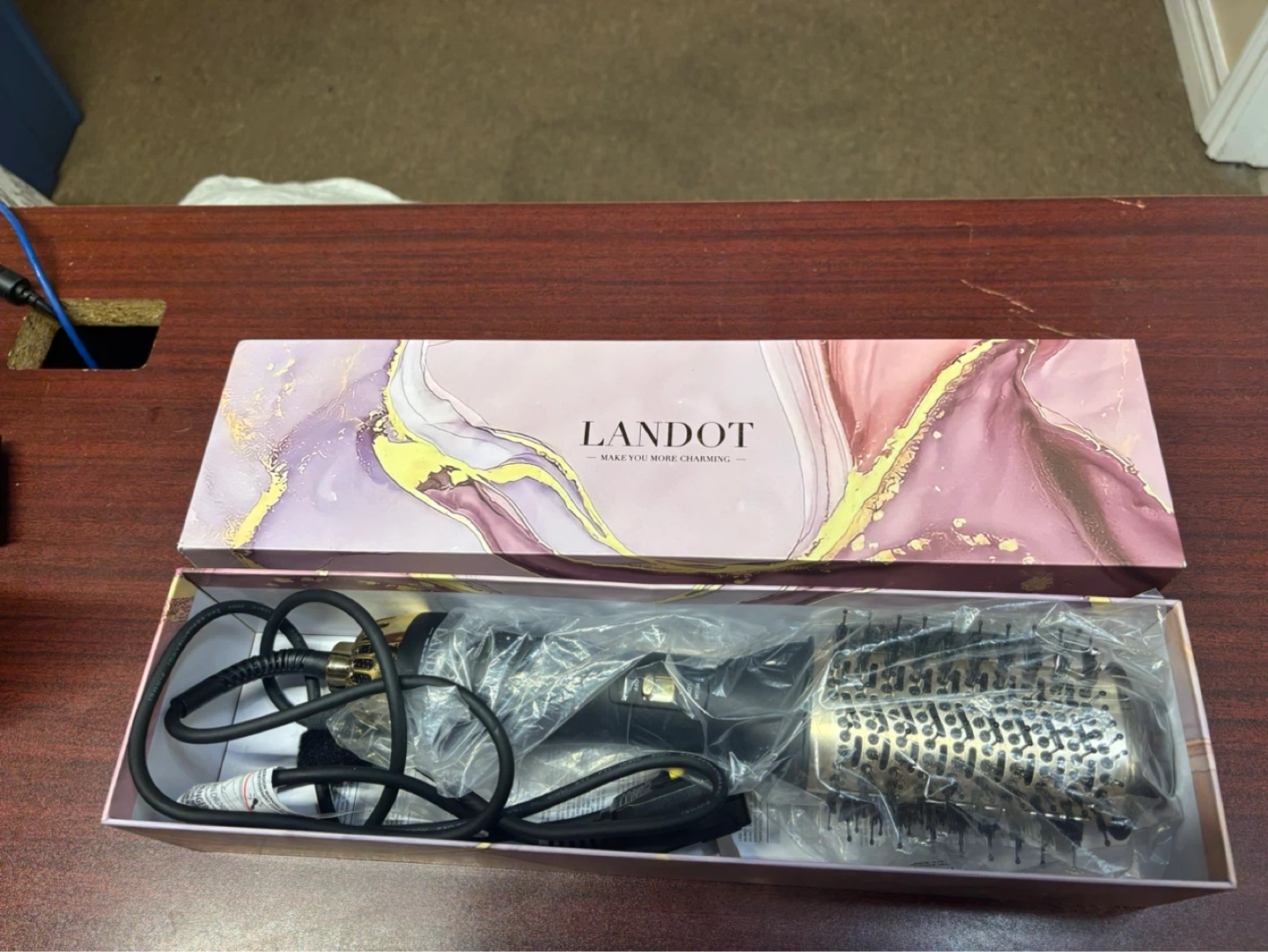 LANDOT One-Step Hair Dryer and Styler Brush