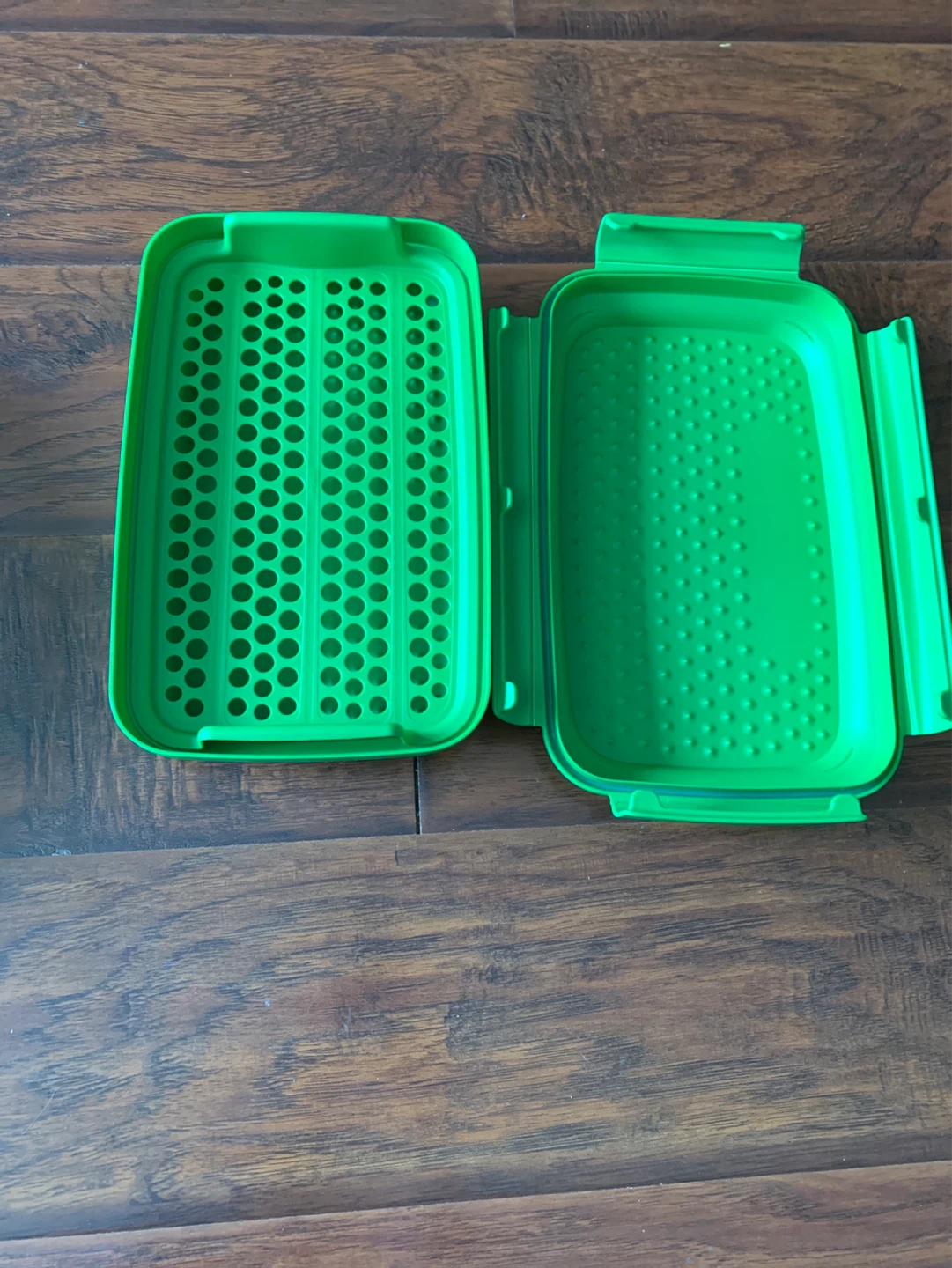 Green Collapsible Food Container - photo 2