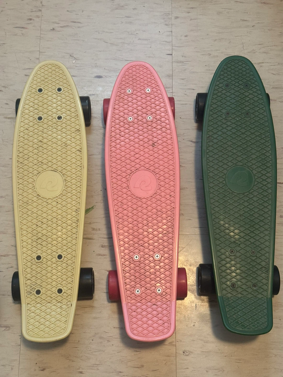 Penny Boards - Yellow, Pink, Green