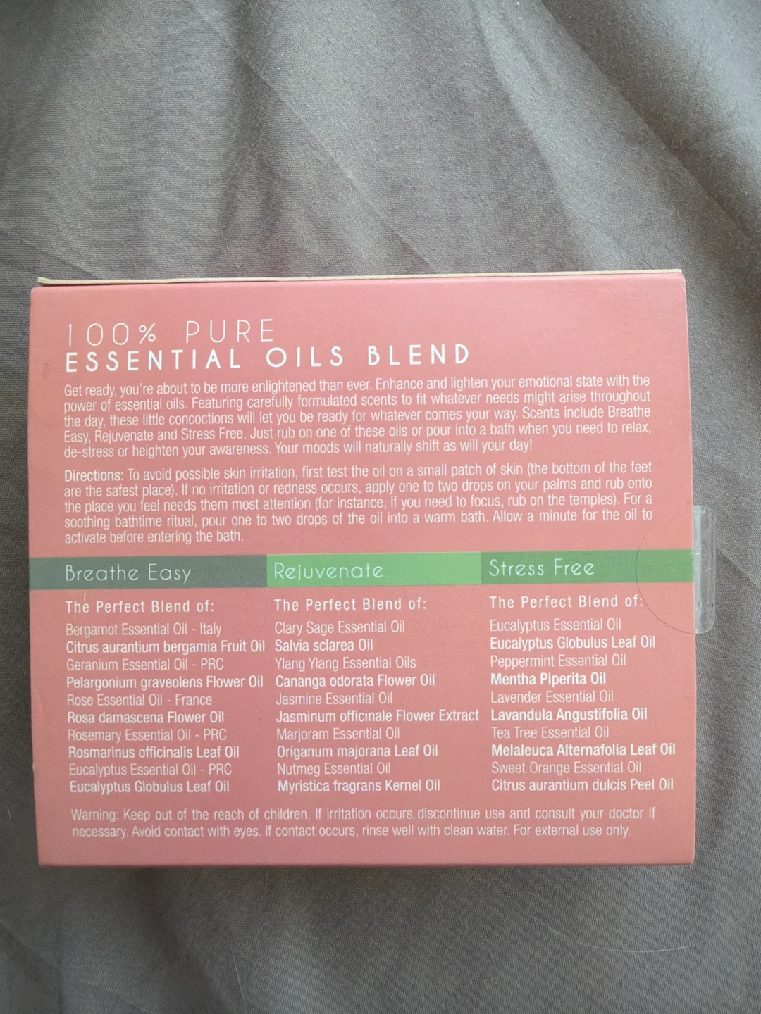 Pursonic 100% Pure Essential Oils Blend Pro Therapeutic Grade - photo 3