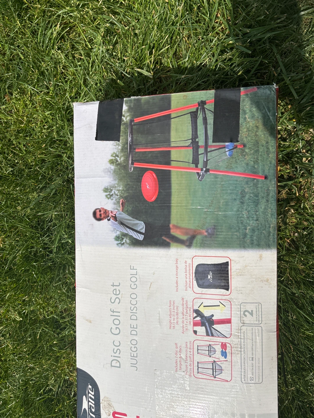 Crane Disc Golf Set with 2 Targets and 4 Discs