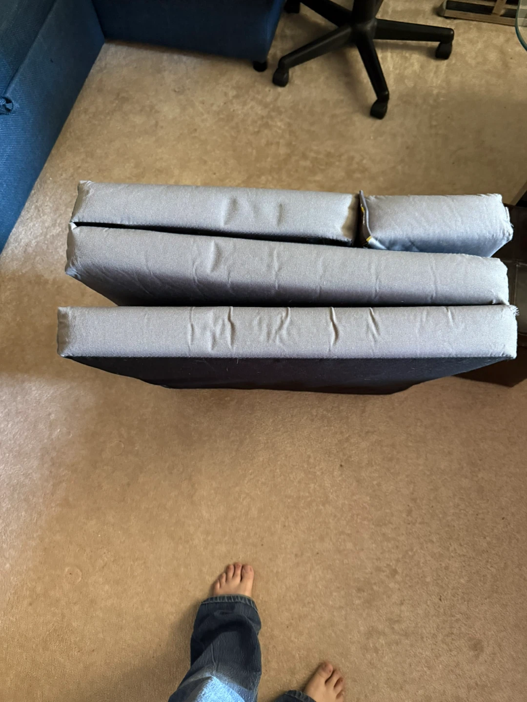 Grey Folding Foam Mattress - photo 2