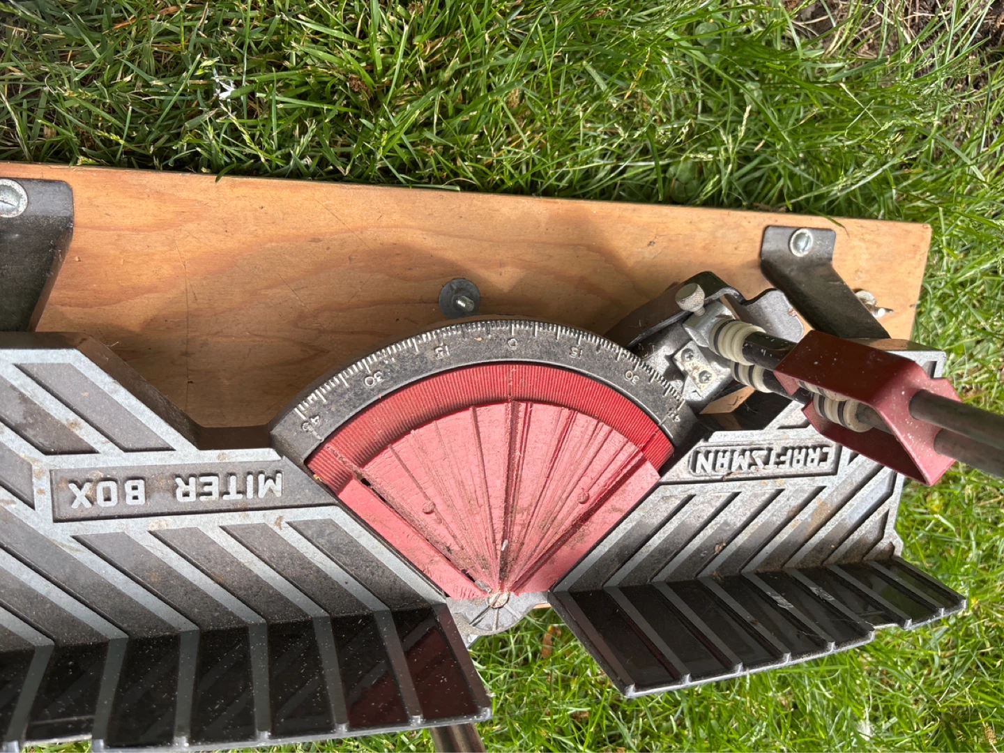Craftsman Miter Box with Saw - photo 2