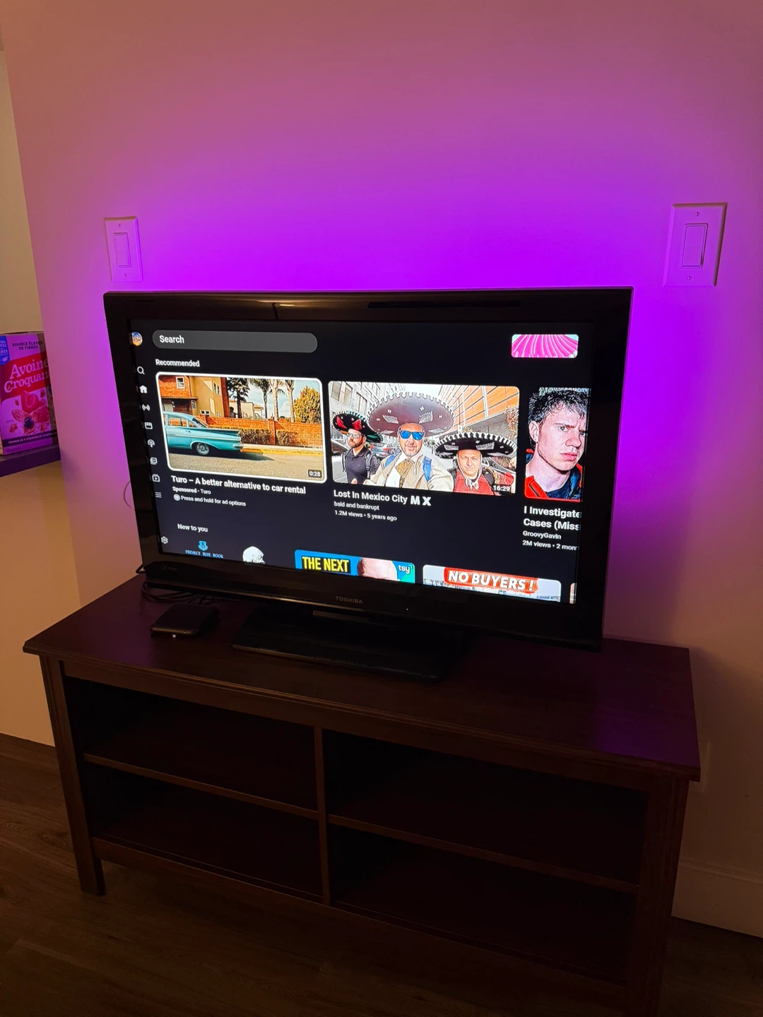 42" Toshiba Flat Screen TV