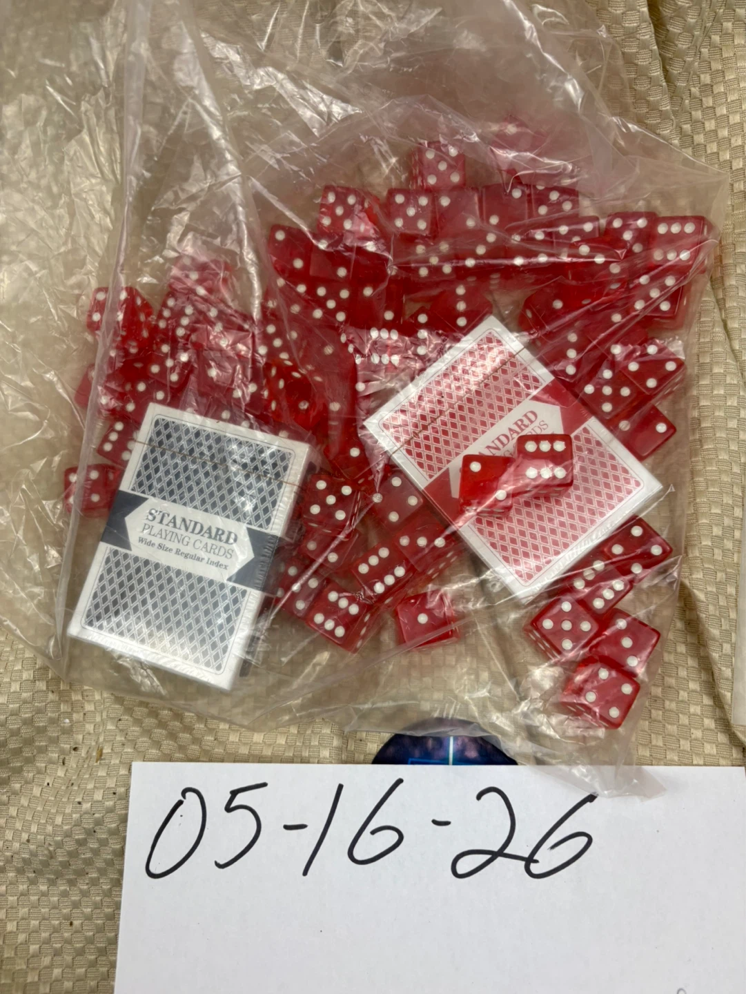 Red Dice pair
