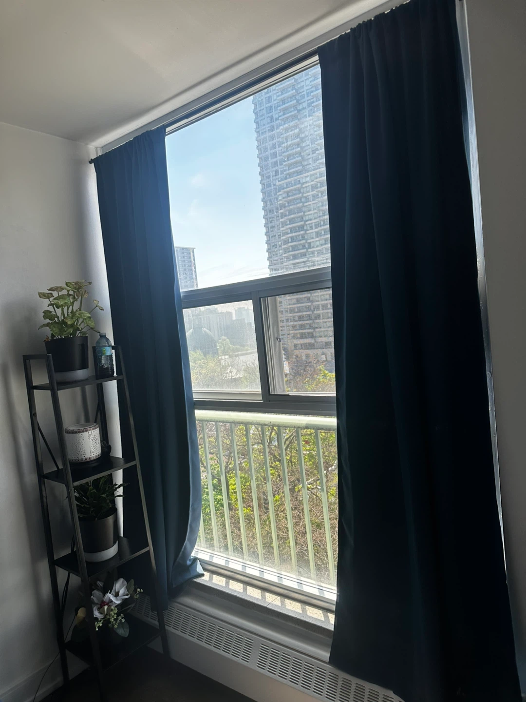 Dark Blue Velvet Curtains