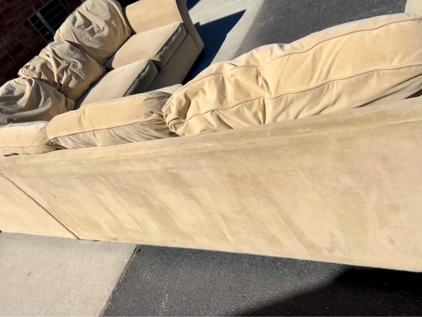Sectional Sofa - Cream Beige - photo 3