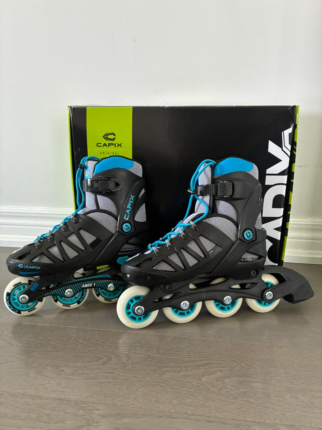 CAPiX Falcon Junior Inline Skates - Black/Blue