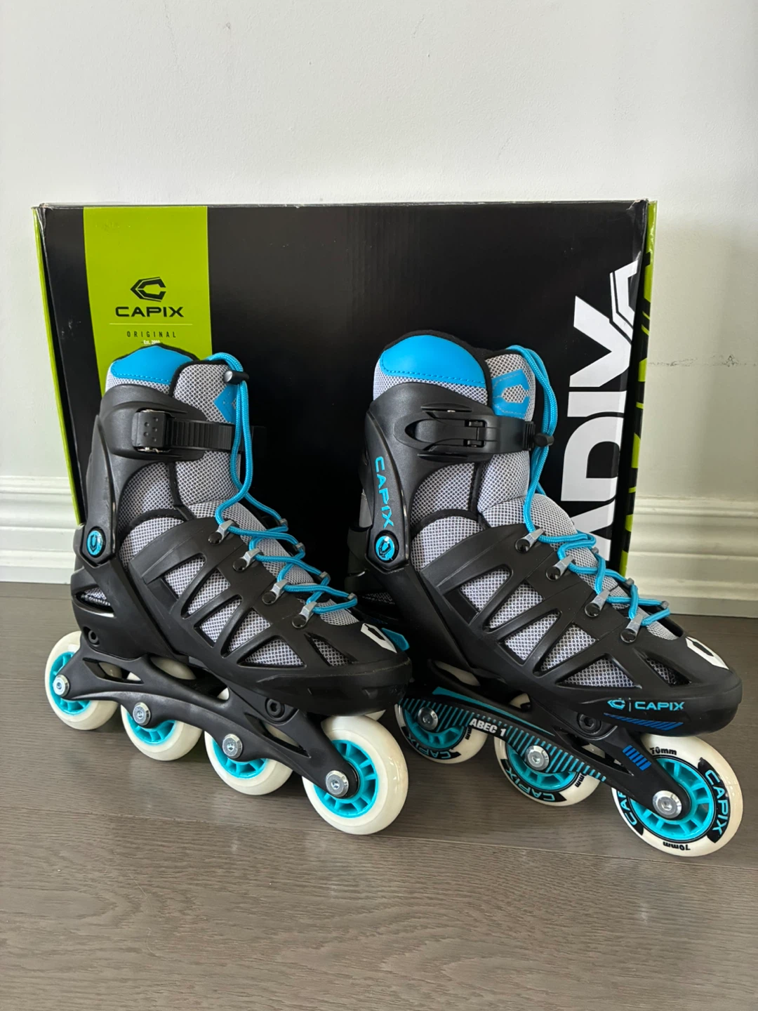 CAPiX Falcon Junior Inline Skates - Black/Blue - photo 2