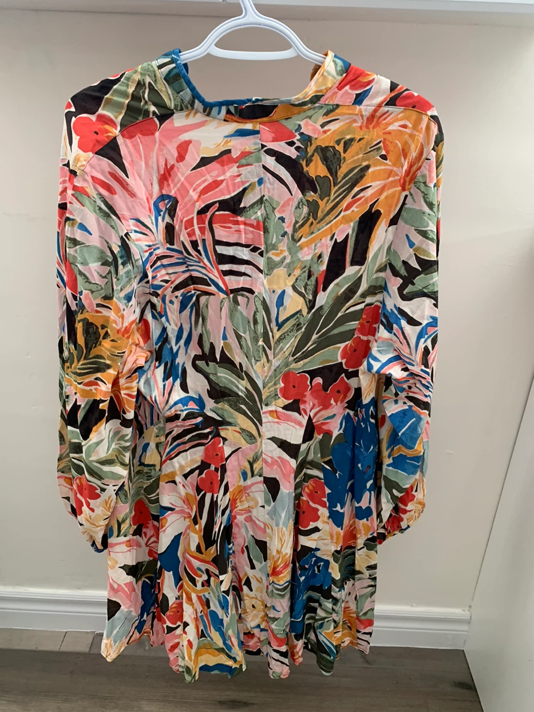 H&M Floral Print Midi Dress Size M - photo 2