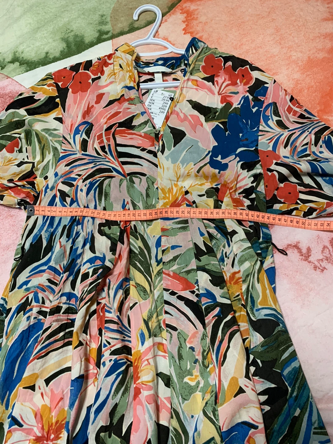H&M Floral Print Midi Dress Size M - photo 5