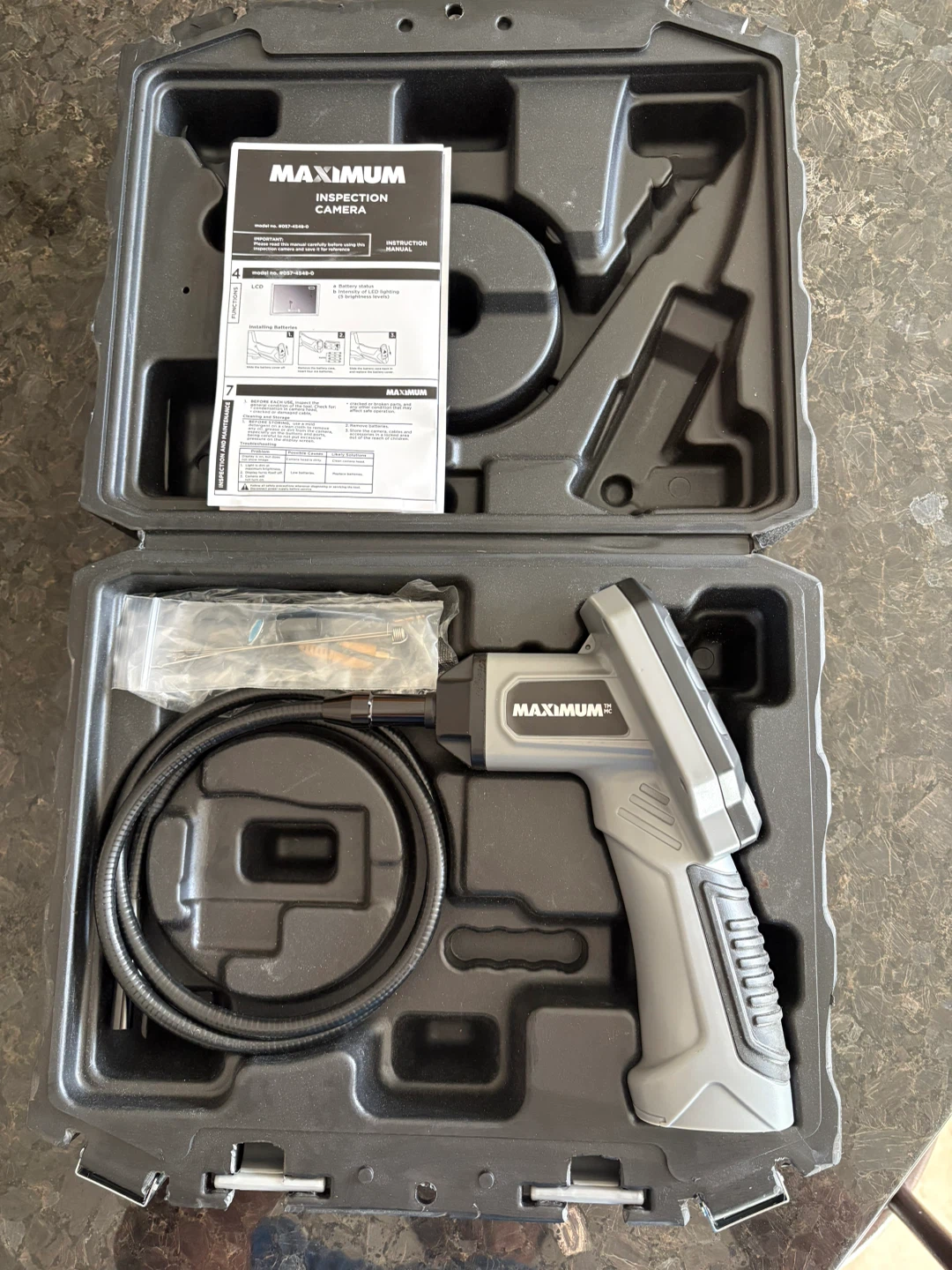 MAXIMUM 720p HD Digital Video Inspection Camera