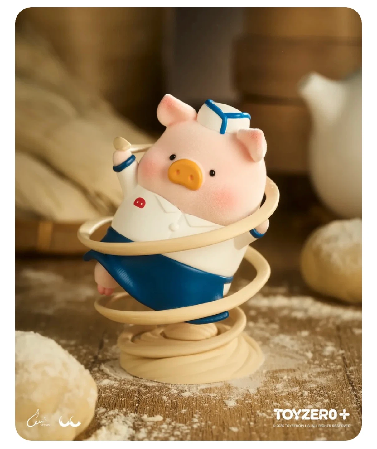 Lulu the piggy table series (noodle master and Bao)