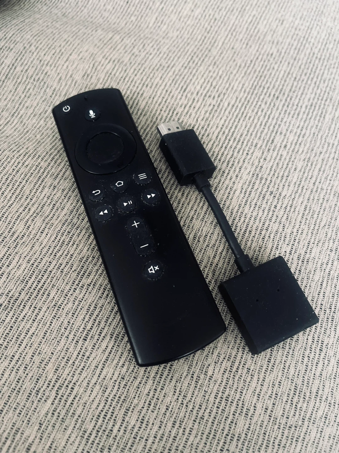 Amazon Fire TV Remote &HDMI Dongle & a Cable