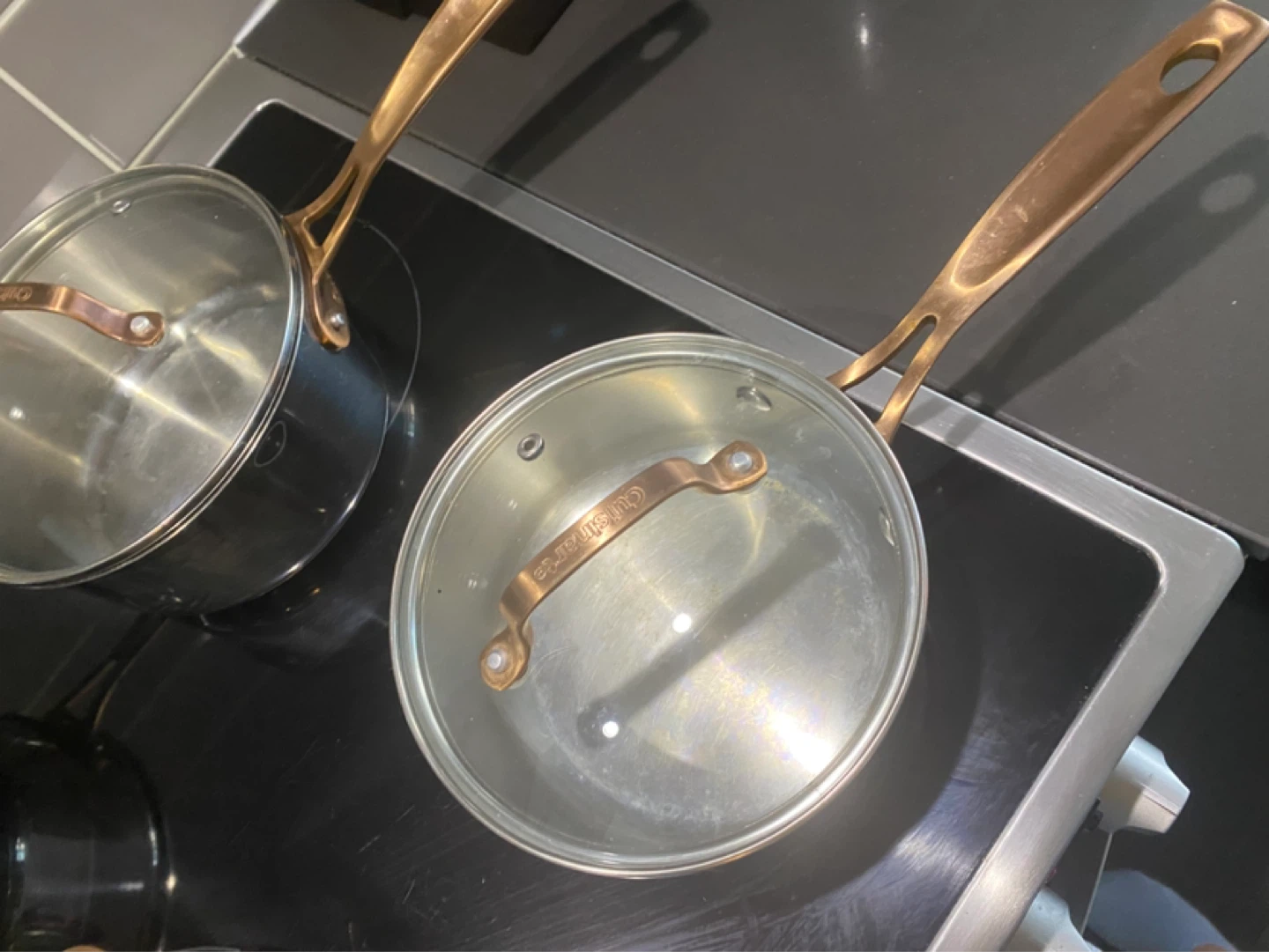 Cuisinart 4-Piece Cookware Set with Copper Handles - photo 3
