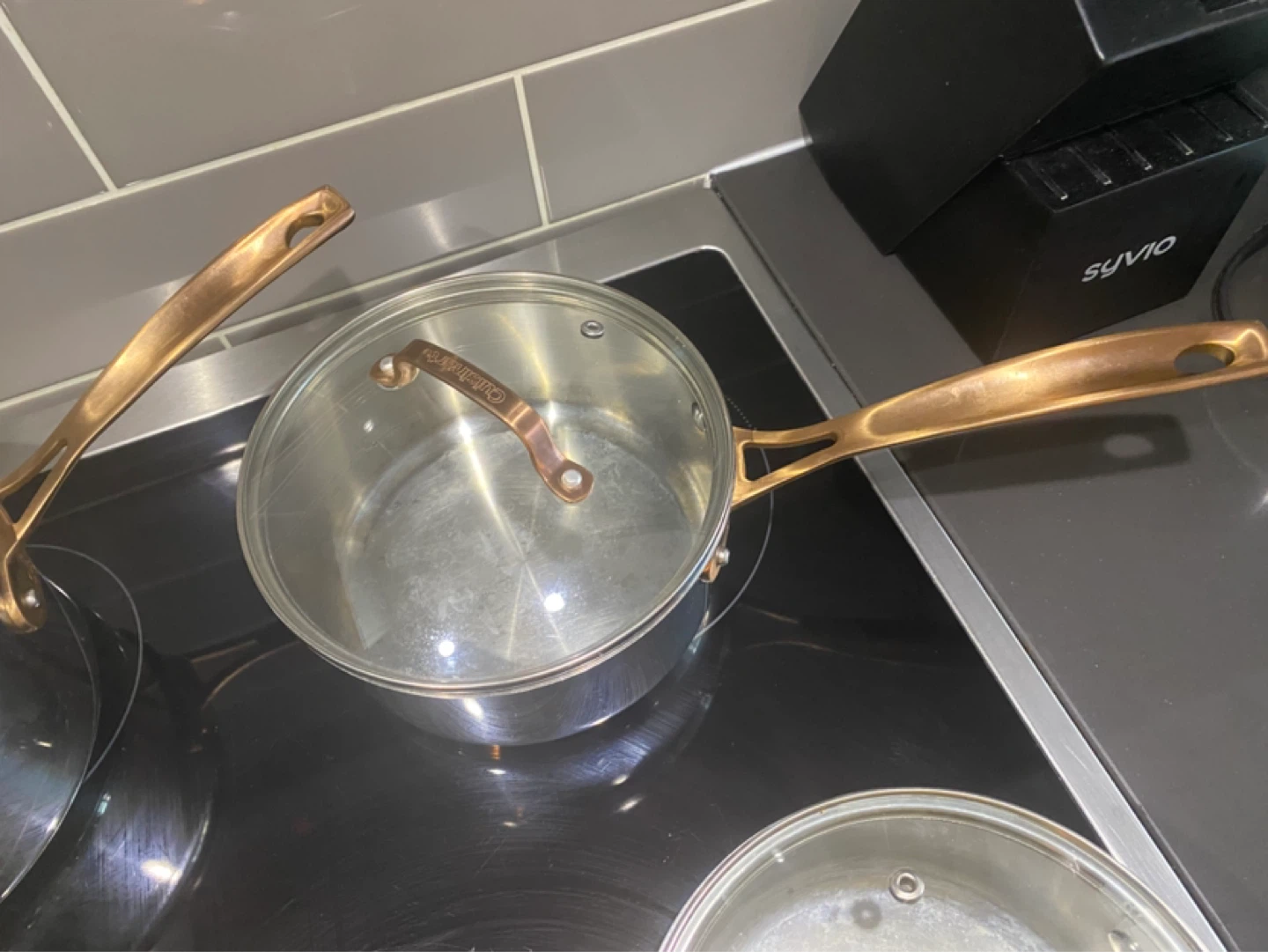 Cuisinart 4-Piece Cookware Set with Copper Handles - photo 4