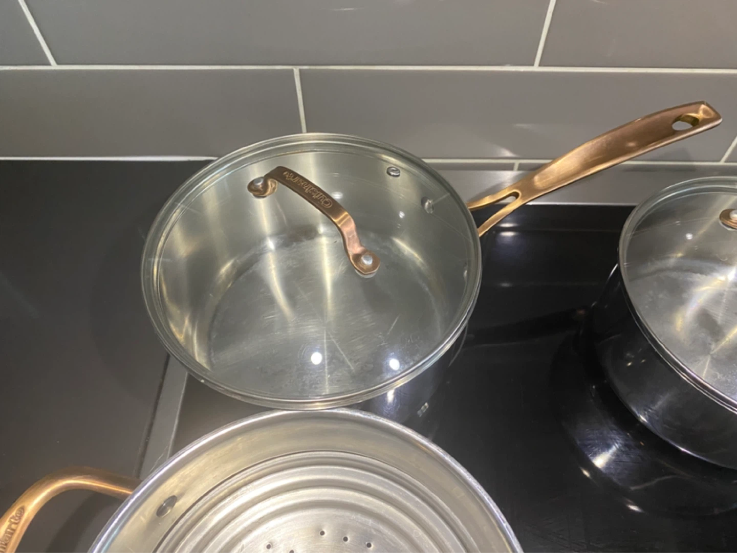 Cuisinart 4-Piece Cookware Set with Copper Handles - photo 5