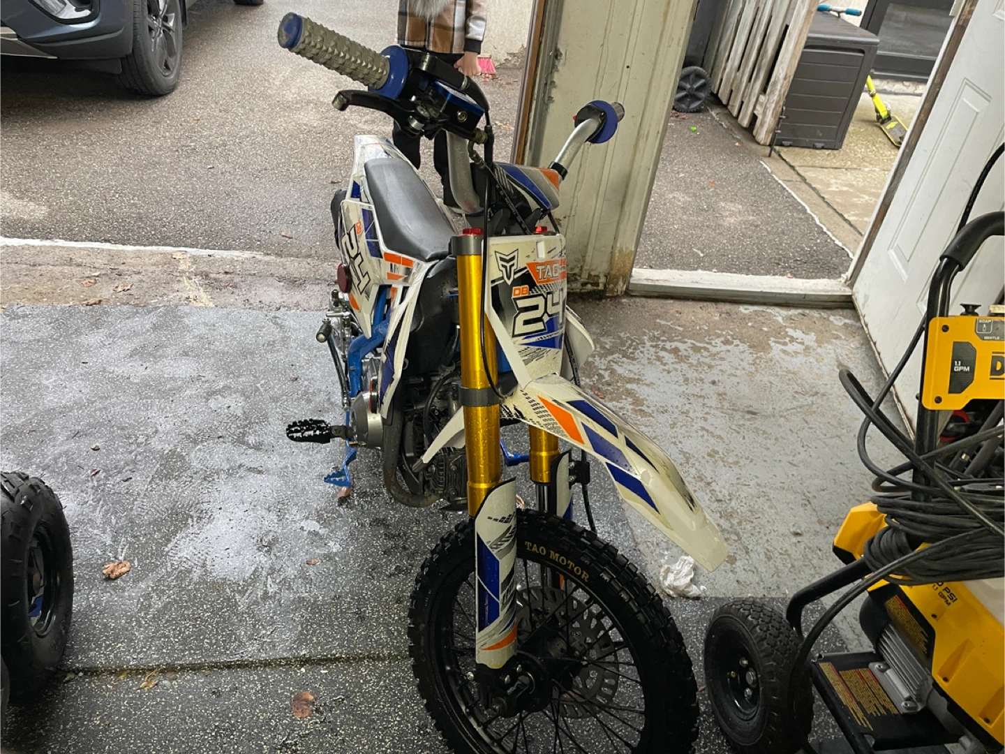 Tao motor DB24 110cc dirt bike, I have ownership - photo 2