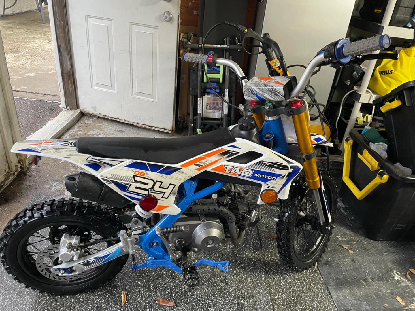 Tao motor DB24 110cc dirt bike, I have ownership - photo 3