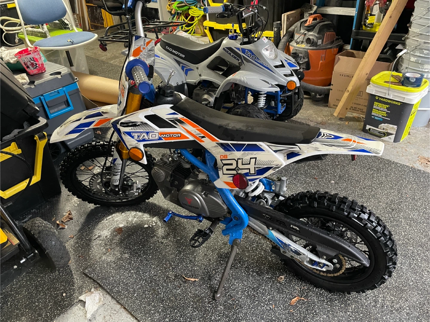 Tao motor DB24 110cc dirt bike, I have ownership - photo 5