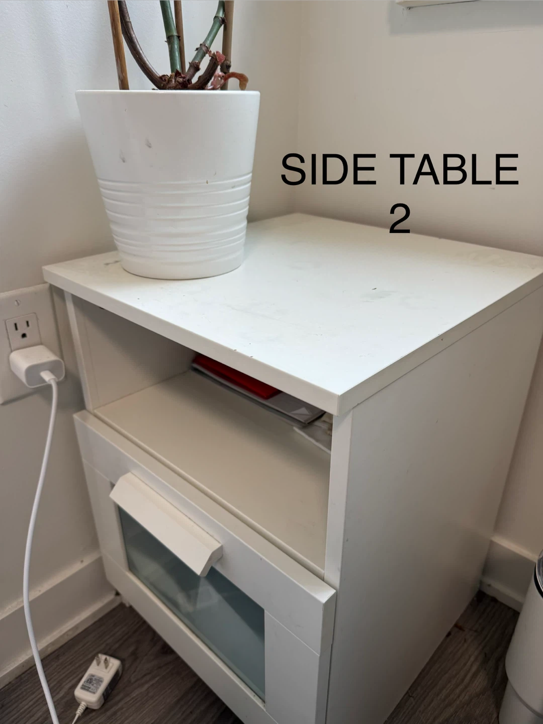 IKEA BRIMNES Nightstand White - photo 5