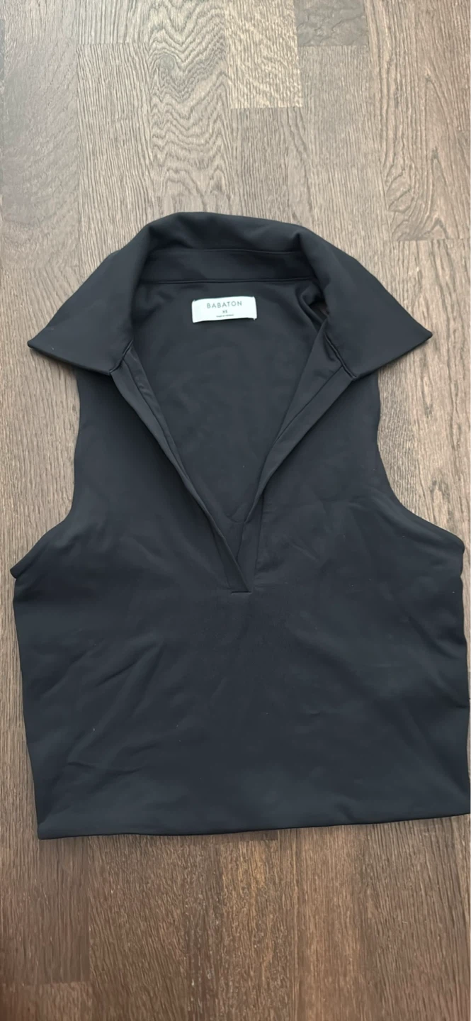 (XS) Babaton Contour Sleeveless Polo Top - photo 4