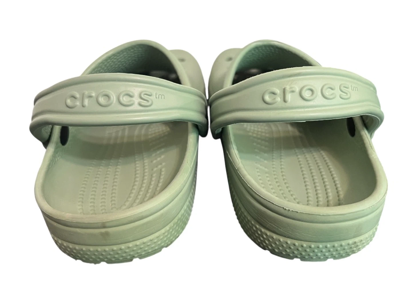 Crocs Classic Clogs – Sage Green – Women’s Size 8 – Like New - photo 2