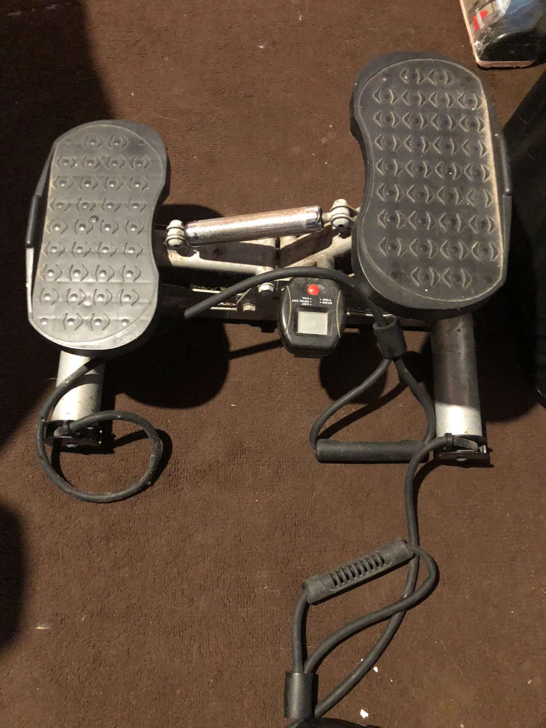 Mini Stepper with Resistance Bands