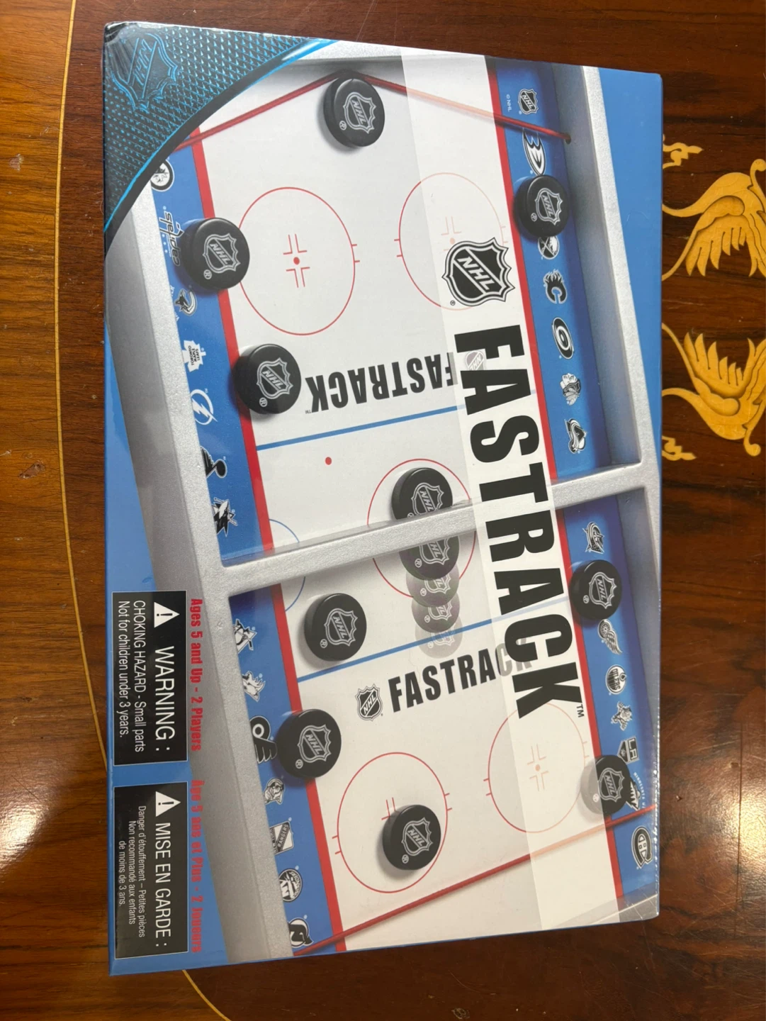 Blue Orange NHL Fastrack Hockey Game