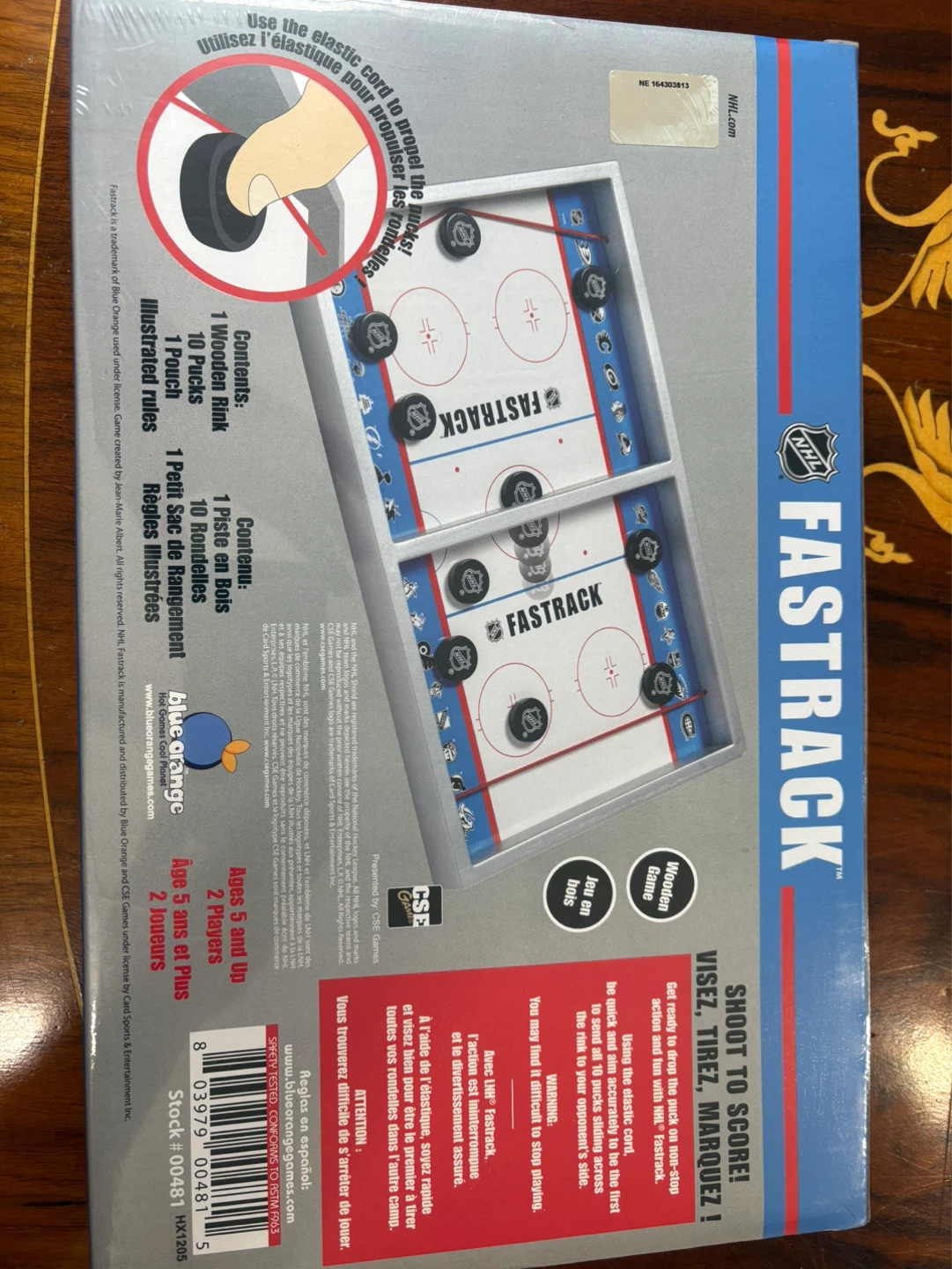 Blue Orange NHL Fastrack Hockey Game - photo 3