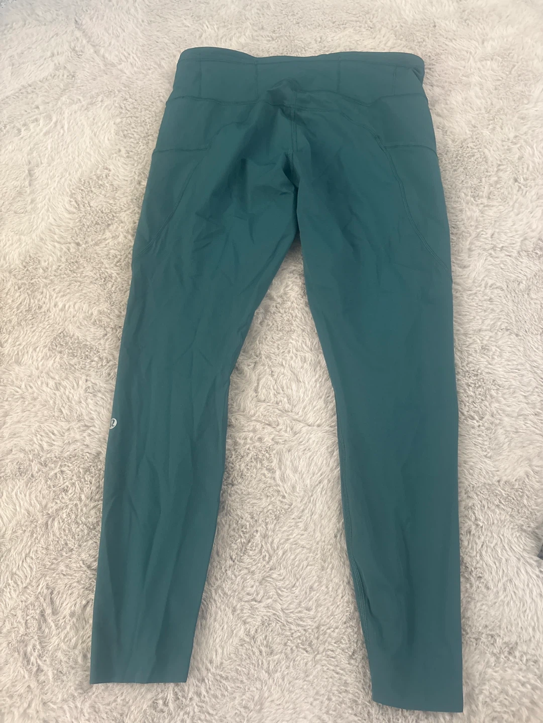 Lululemon size 12 Teal Athletic Leggings with Pockets