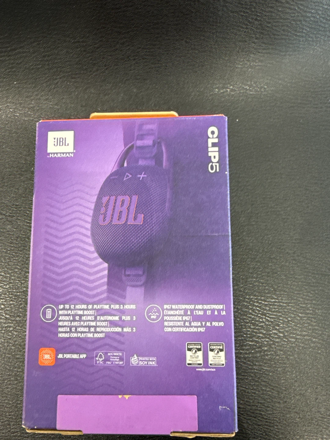 JBL CLIP 5 Portable Bluetooth Speaker - photo 3