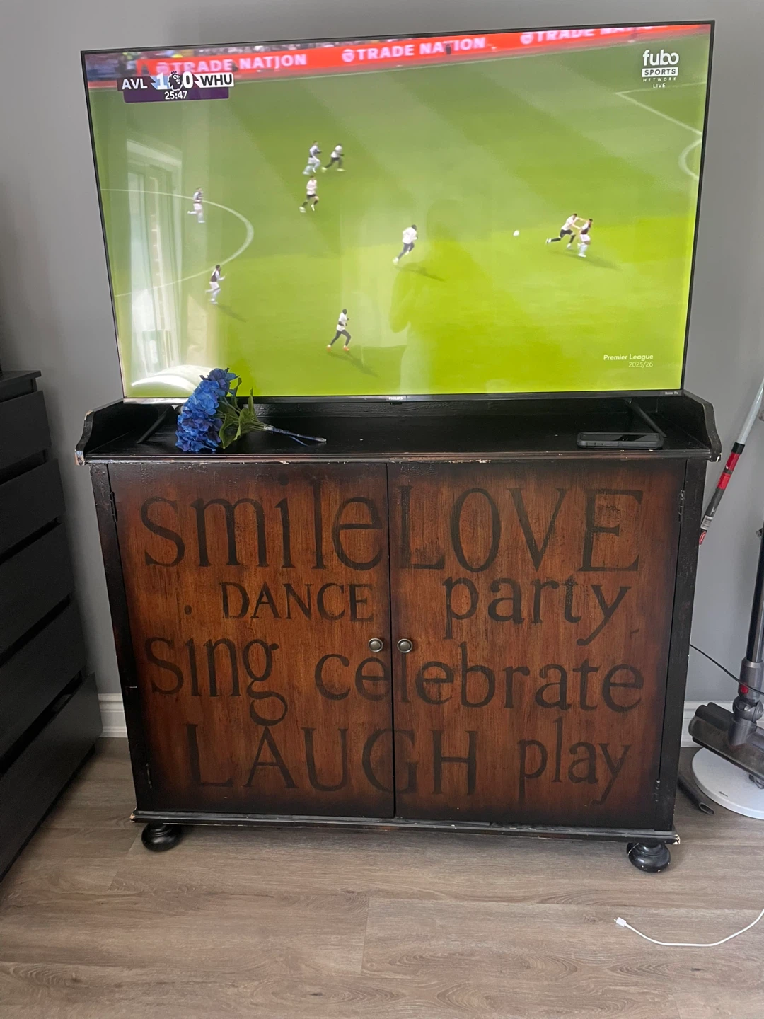 Rustic Farmhouse TV Stand / Media Cabinet