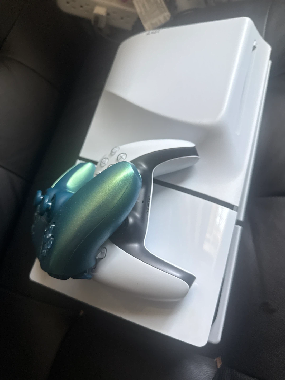 Sony PlayStation 5 Console with Custom "Mermaid" Controller - photo 2