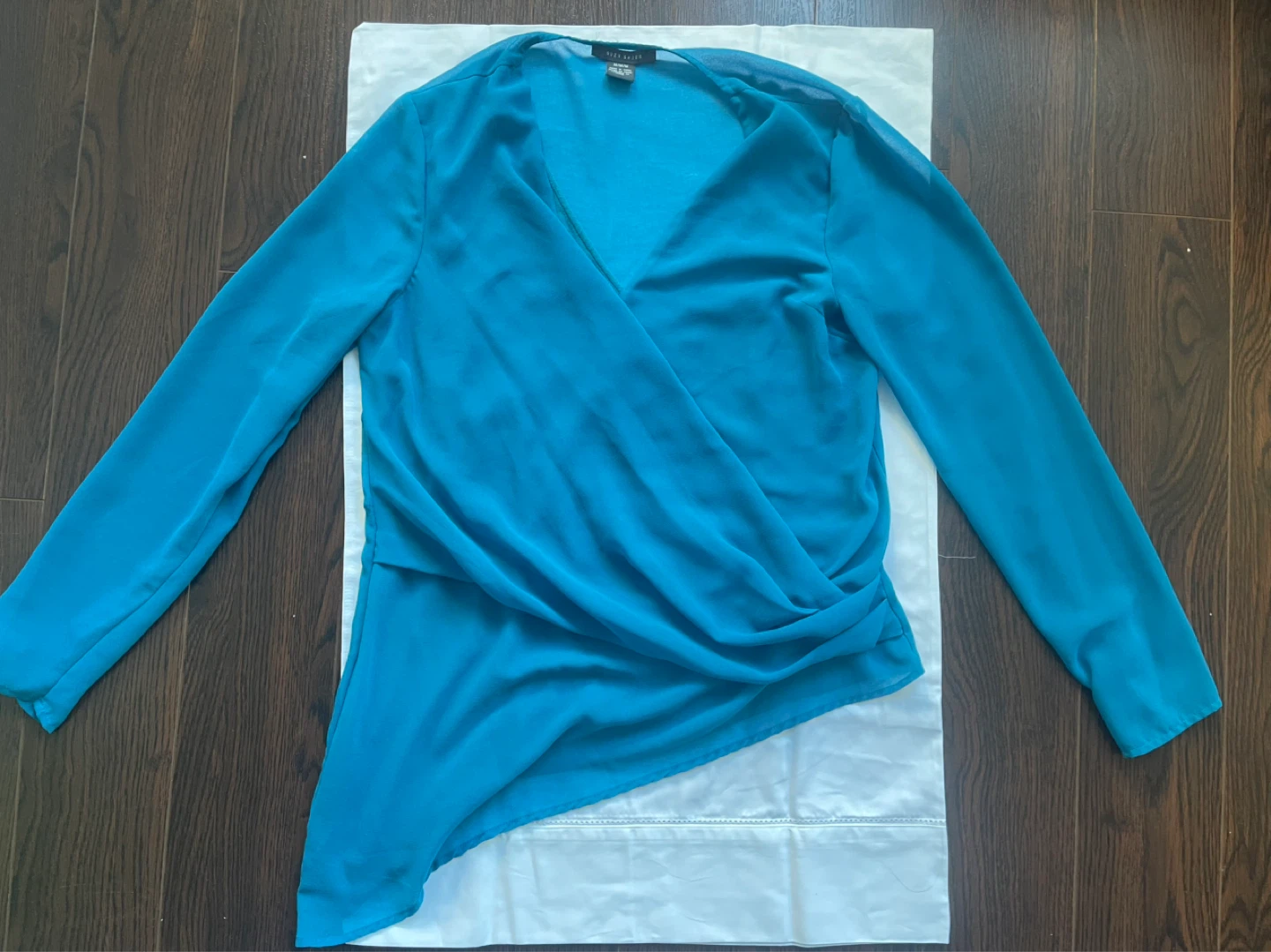 Guess? Sheer Wrap Top