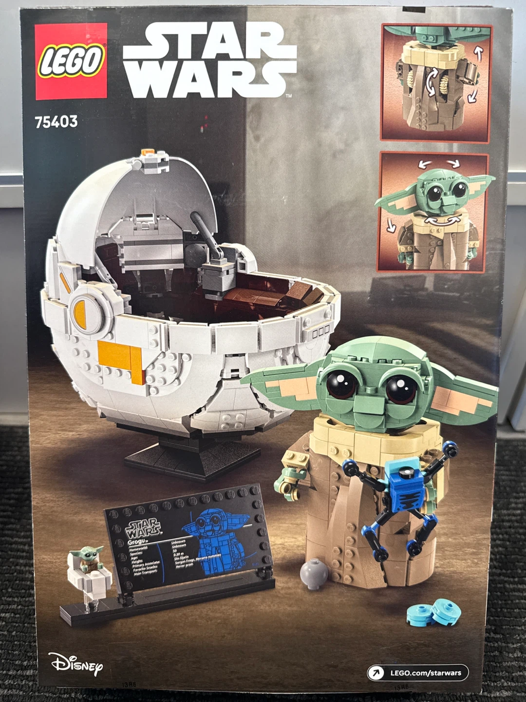 LEGO Star Wars Grogu with Hover Pram 75403 Building Toy - photo 2