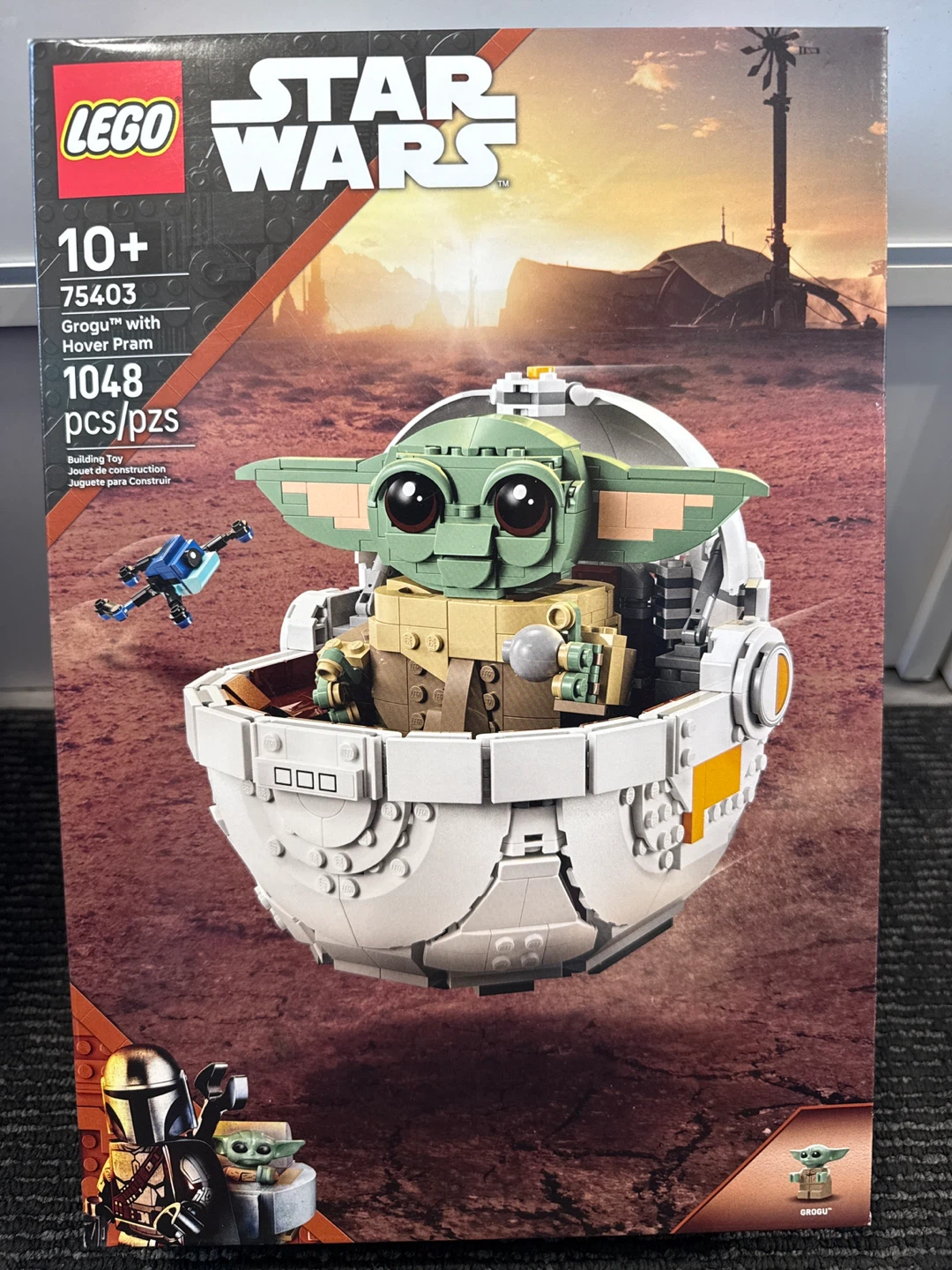 LEGO Star Wars Grogu with Hover Pram 75403 Building Toy