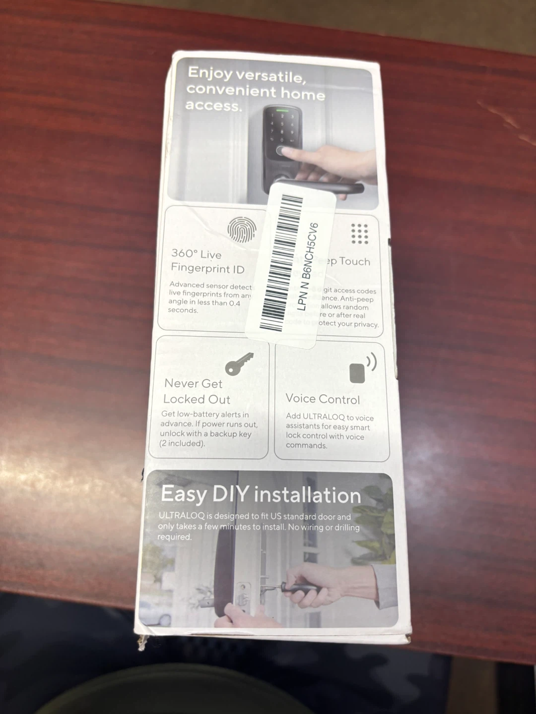 ULTRALOQ Latch 5 Smart Wi-Fi Lever Lock - photo 3