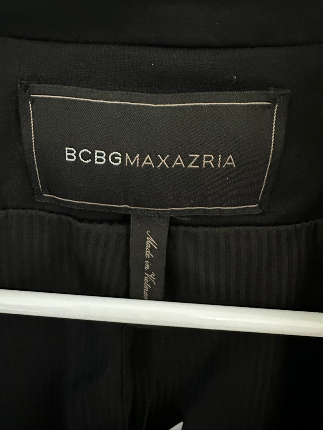BCBGMAXAZRIA Waterfall Blazer - Black, Size S - photo 4