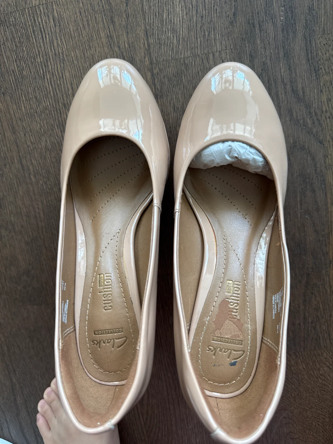 (EU35/US5) Clarks Patent Leather Pumps / Prom Heels - photo 3