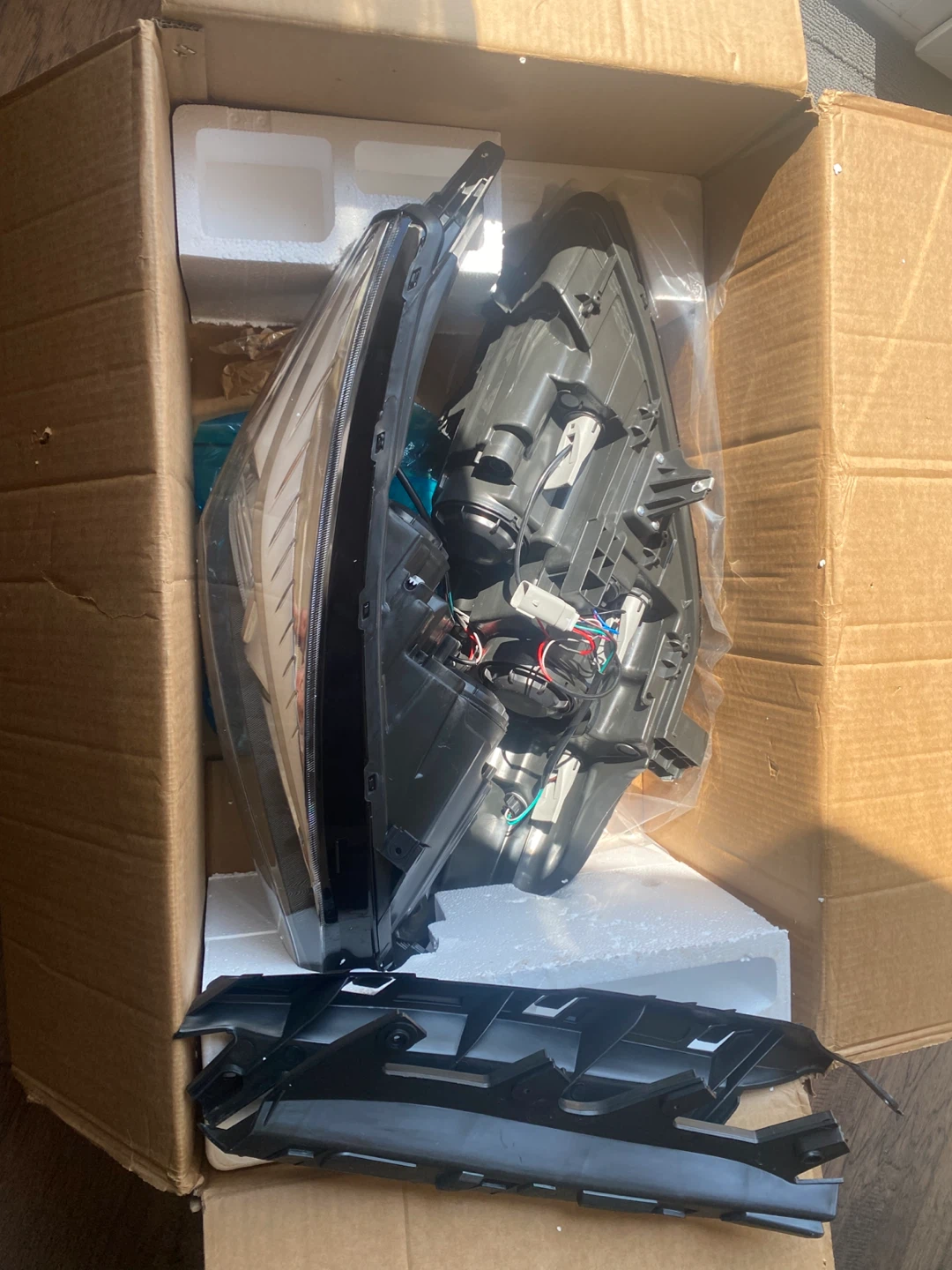 Pair of  head light Malibu